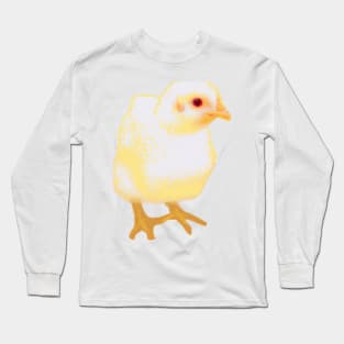 Cute Chicken Drawing Long Sleeve T-Shirt